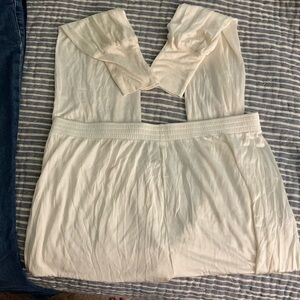 L.L. Bean womens 100% silk long underwear great condition